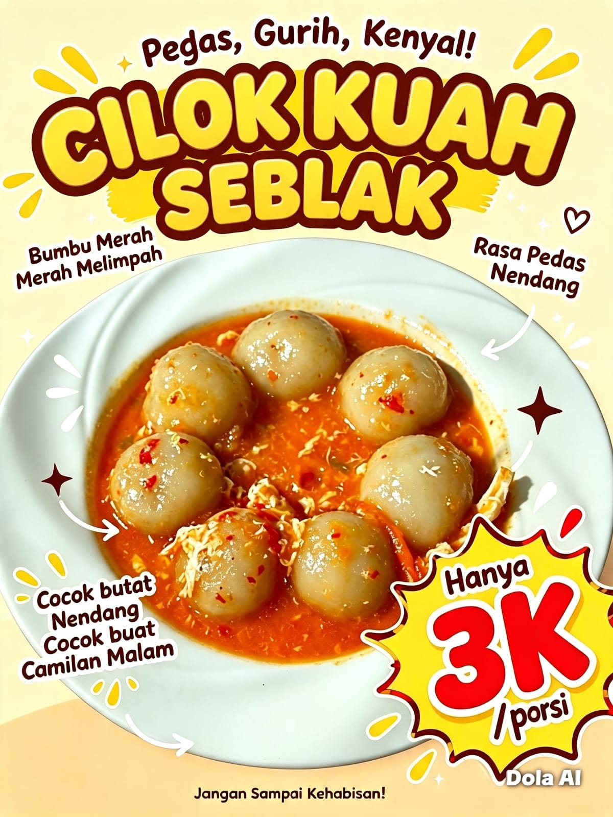 cilok kuah seblak